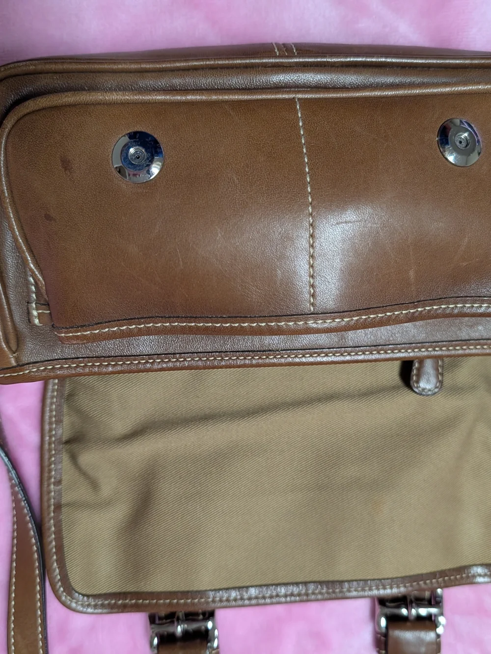 Vintage Coach Bleecker Crossbody Bag